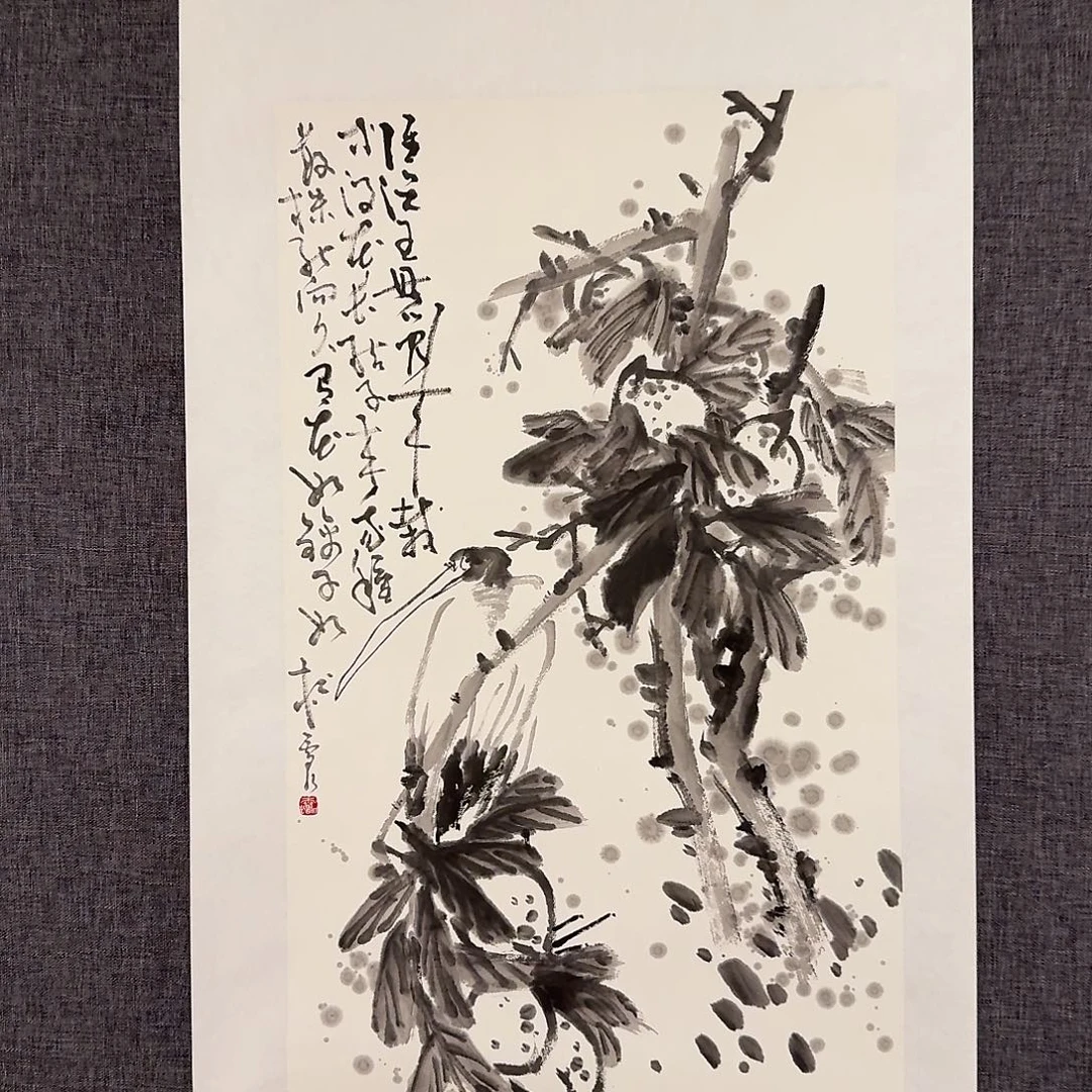 国画雷公老师作品画作