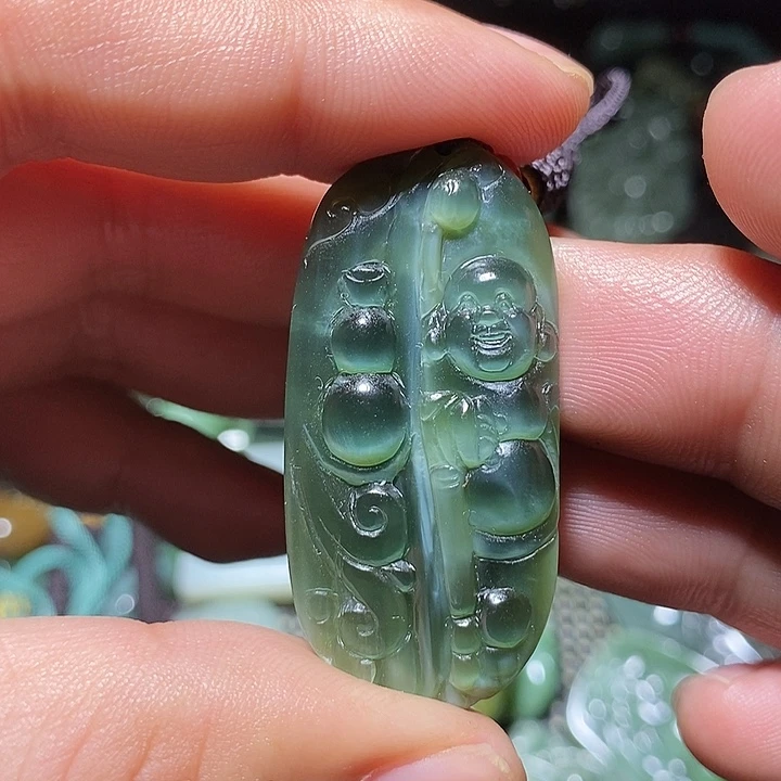 和田玉（糖玉）未镶嵌挂件