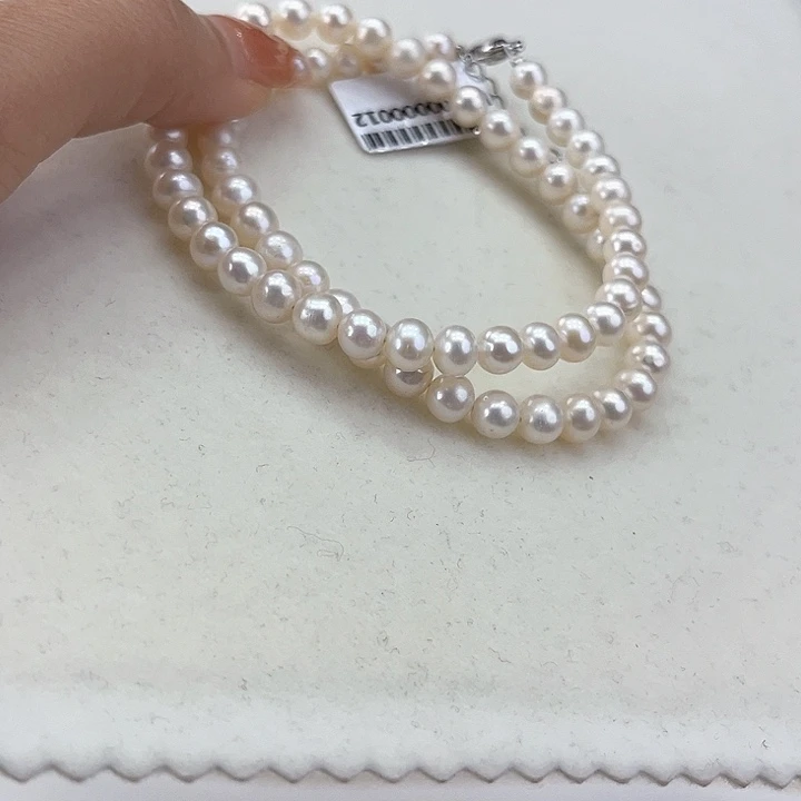 淡水珍珠颈饰未镶嵌6➕炫彩