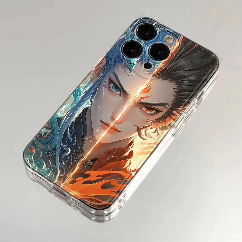 BANCA哪吒敖丙合体适用iPhone16/15手机壳苹果14华为vivo小米oppo