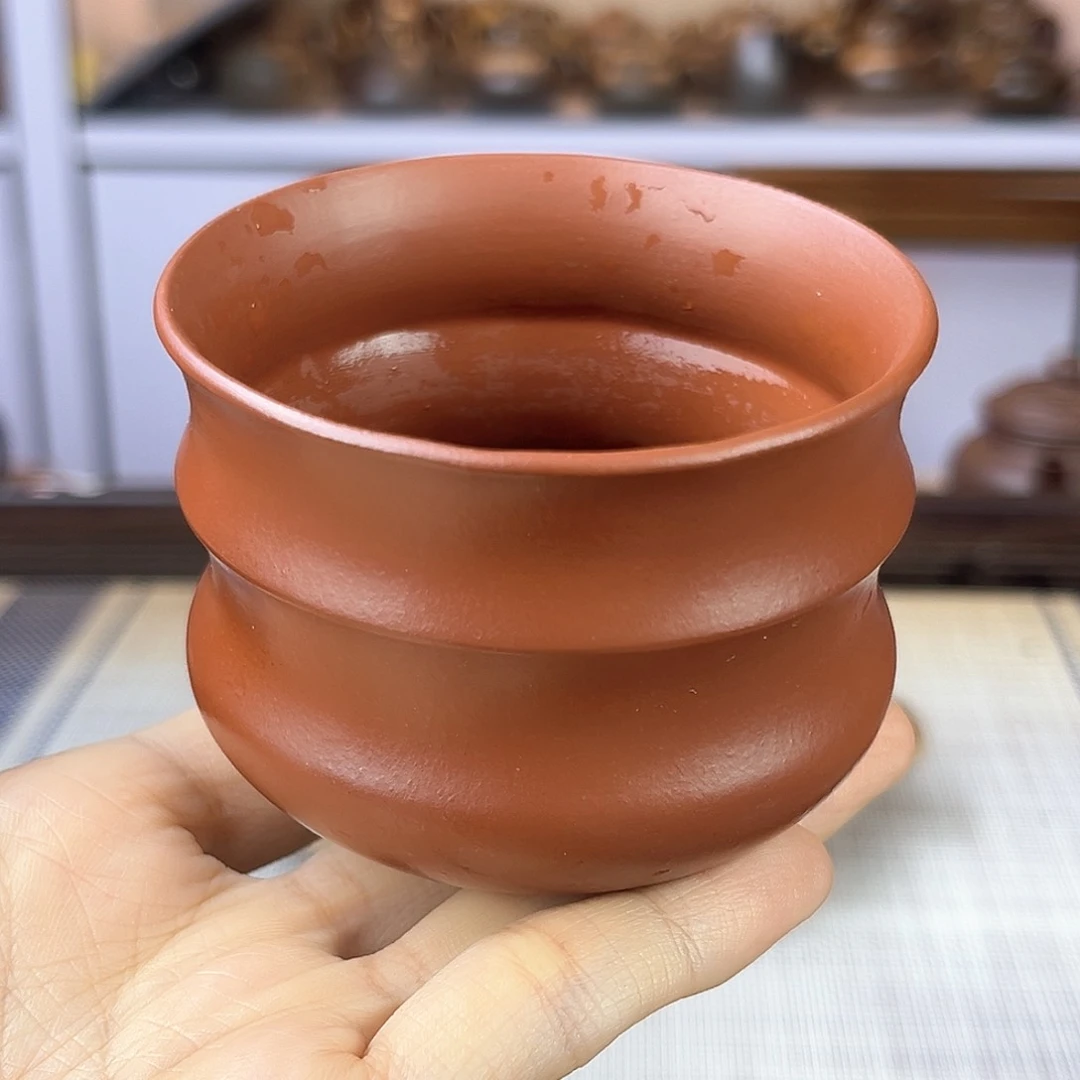 紫砂茶壶宜兴朱泥120cc