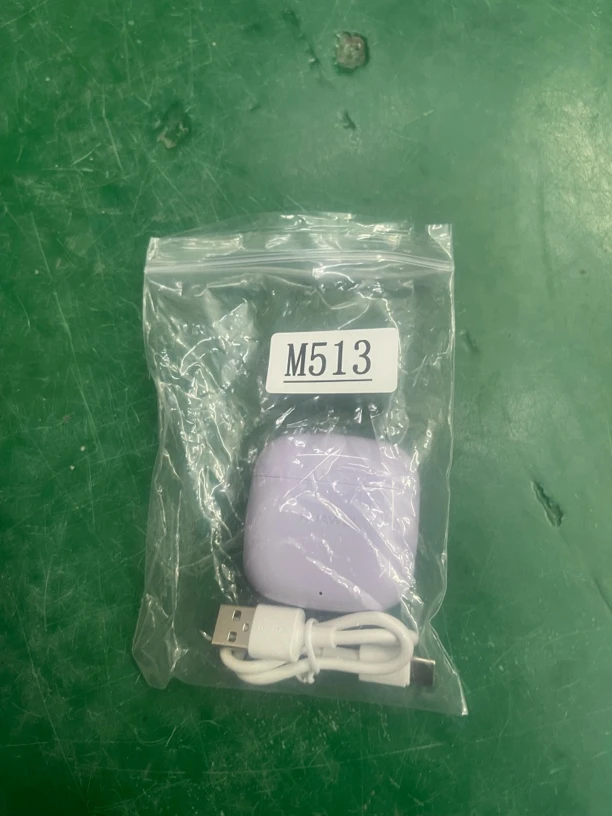 9新  捡漏 华为 Freebuds SE2蓝牙耳机紫色 编号m513