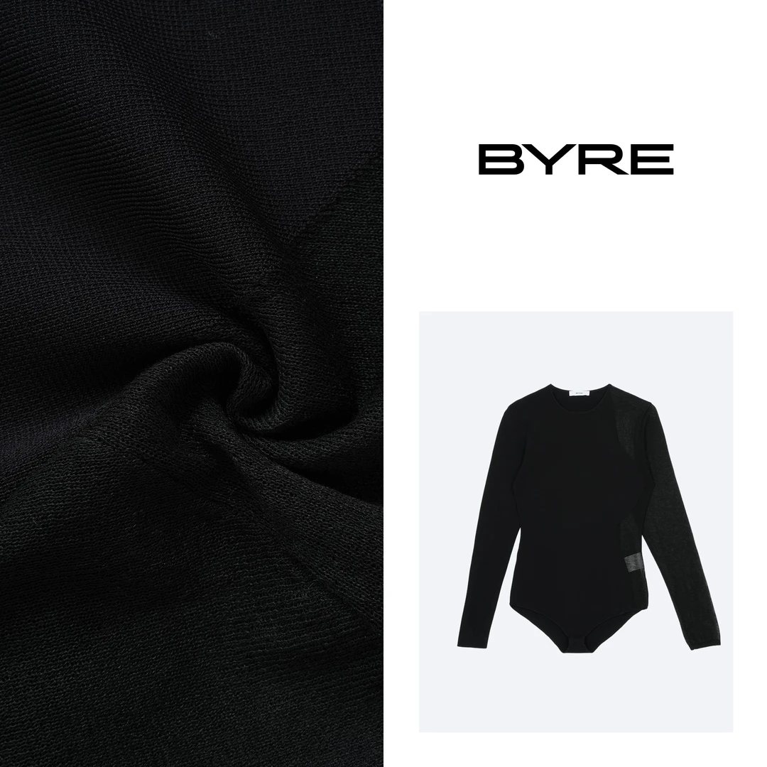 BY522 长袖连体打底【冷水手洗】