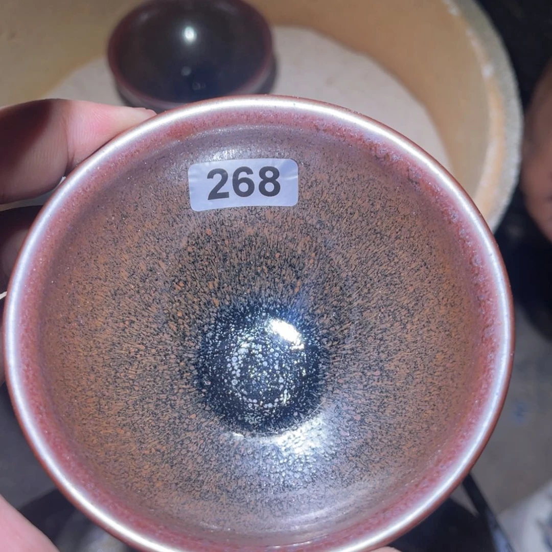 茶盏原矿原釉柴烧建盏