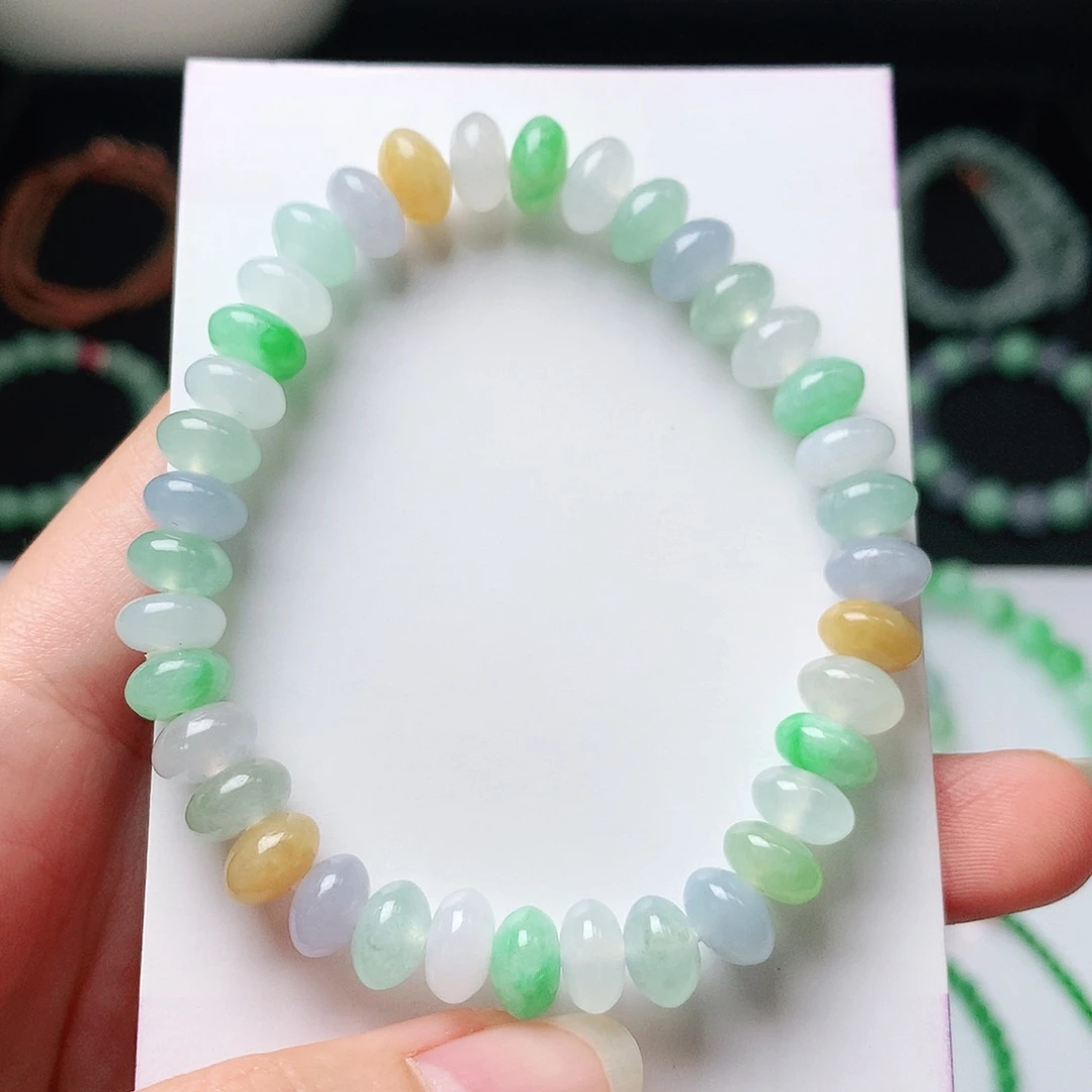 翡翠未镶嵌手链翡翠