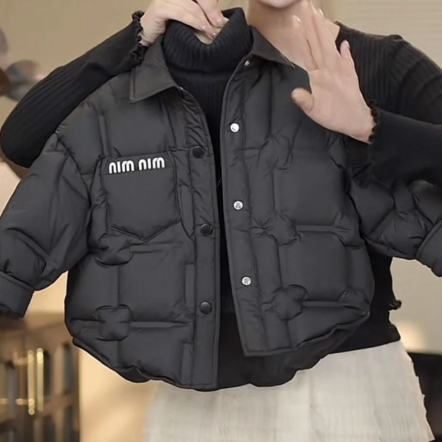 专柜【断码】男童棉服新款2025韩版冬季加厚纯色保暖棉衣儿童