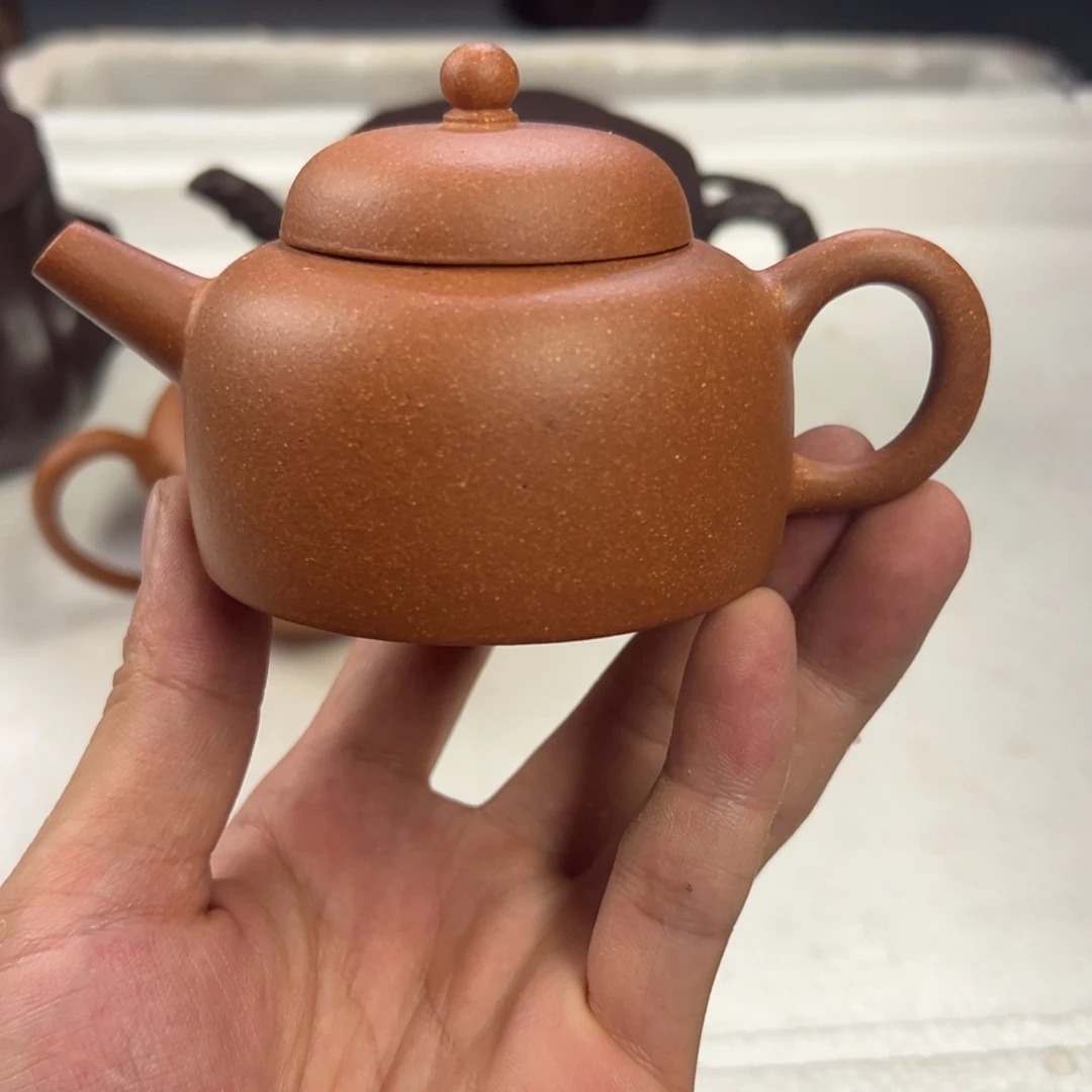 茶壶紫砂宜兴原矿紫砂壶150毫升容量