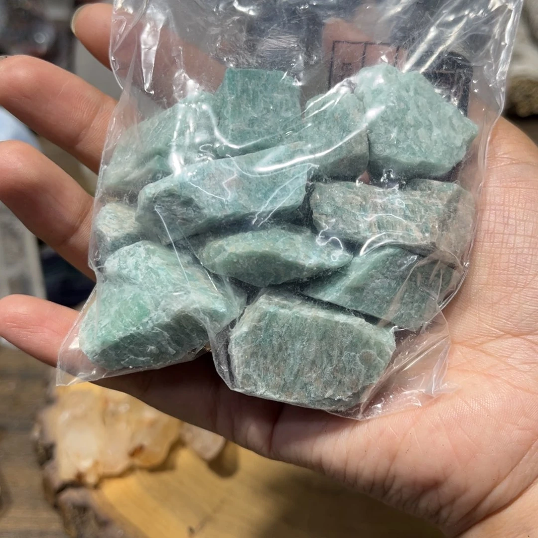 水晶珠宝半成品未镶嵌200克多样性发其一