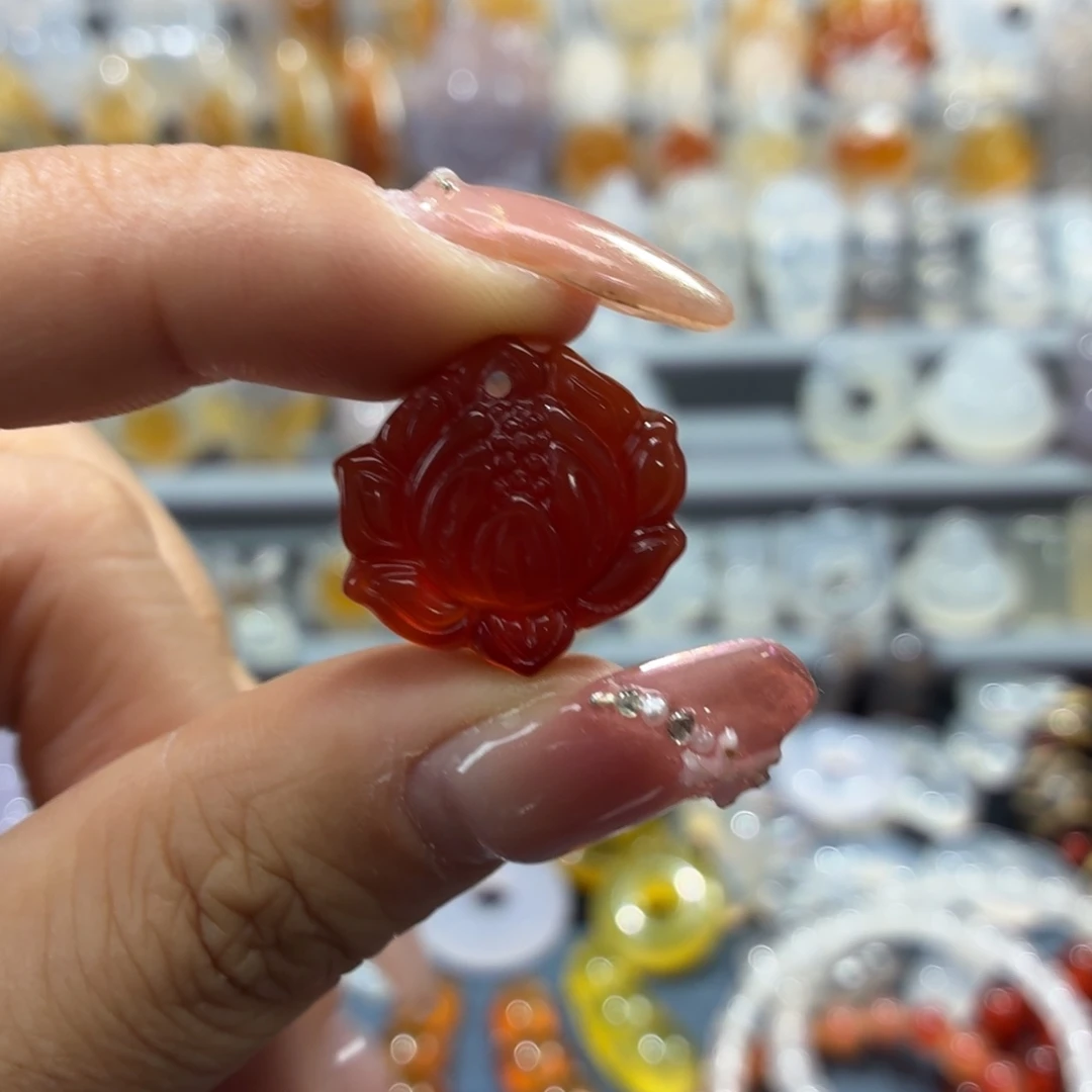 玛瑙/玉髓未镶嵌吊坠(不含链)