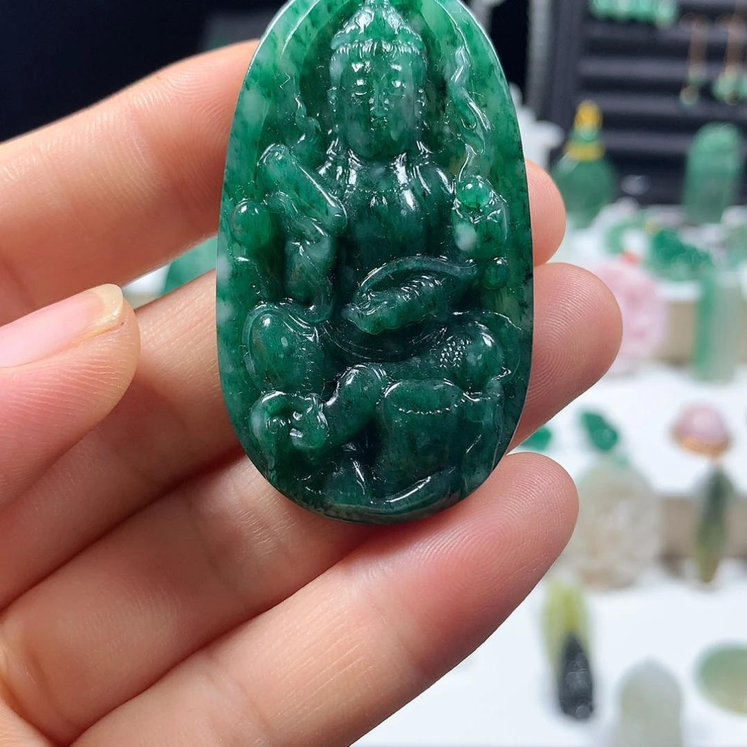 未镶嵌独山玉颈饰3*1