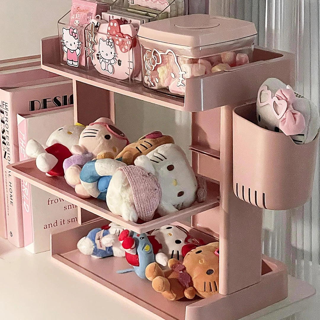 【宿舍好物】桌面置物架学生宿舍增高架办公桌写字台书桌多层收纳