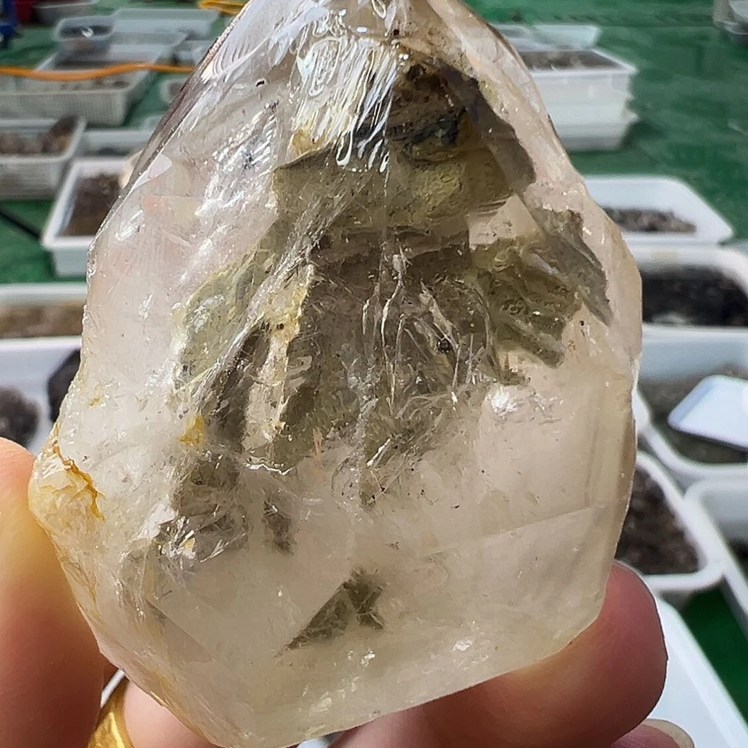 水晶珠宝半成品未镶嵌水18