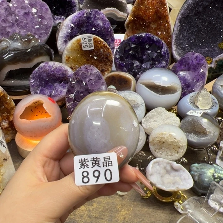 未镶嵌大型摆件（非配饰）紫晶890