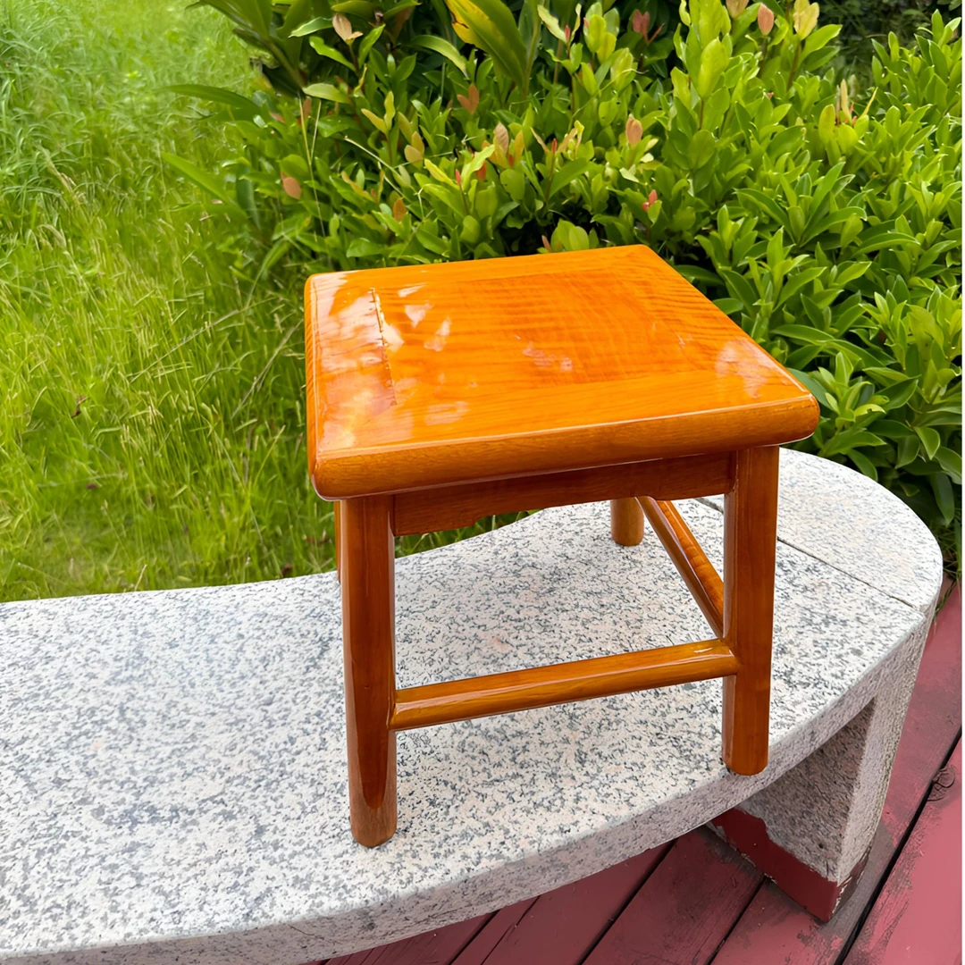 三匠 金丝楠木富贵凳28*28*28