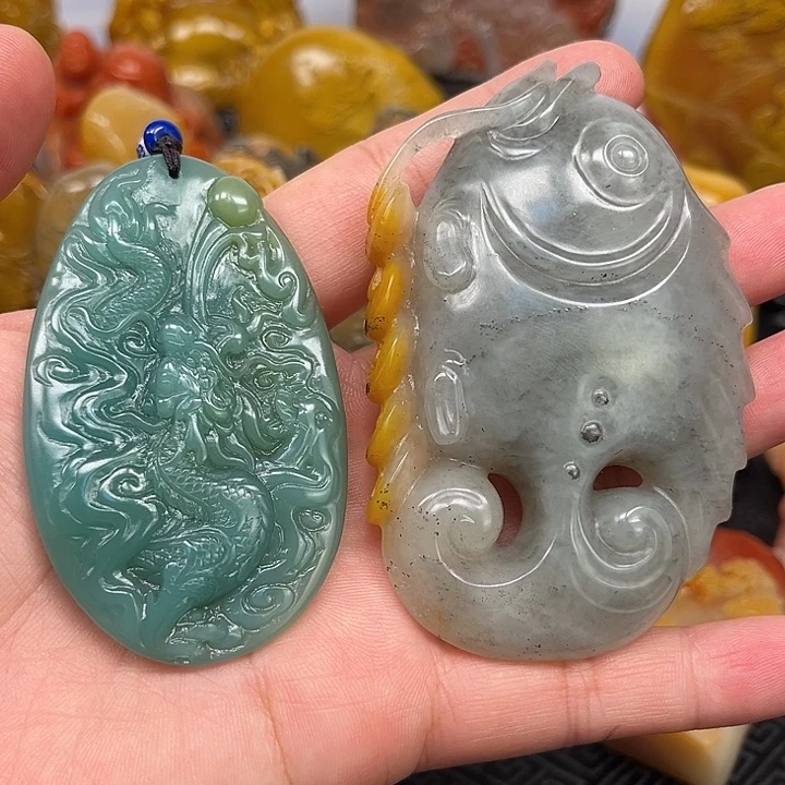 平***姐寿山石寿山石作品欣赏