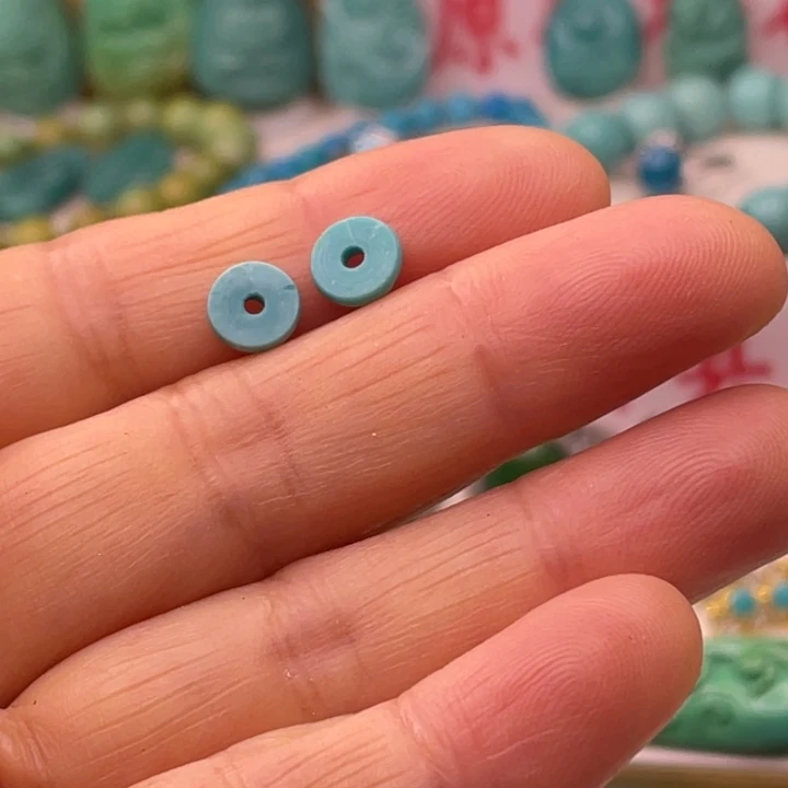 绿松石未镶嵌配饰