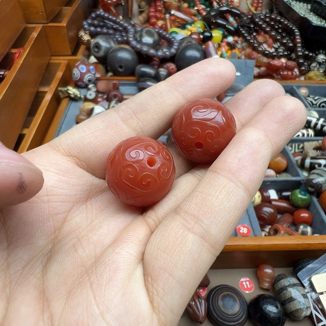 南红玛瑙未镶嵌珠宝半成品