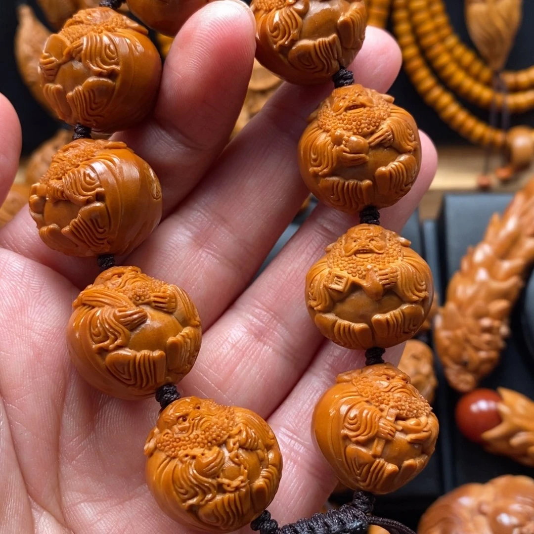 橄榄核手串钟馗串21