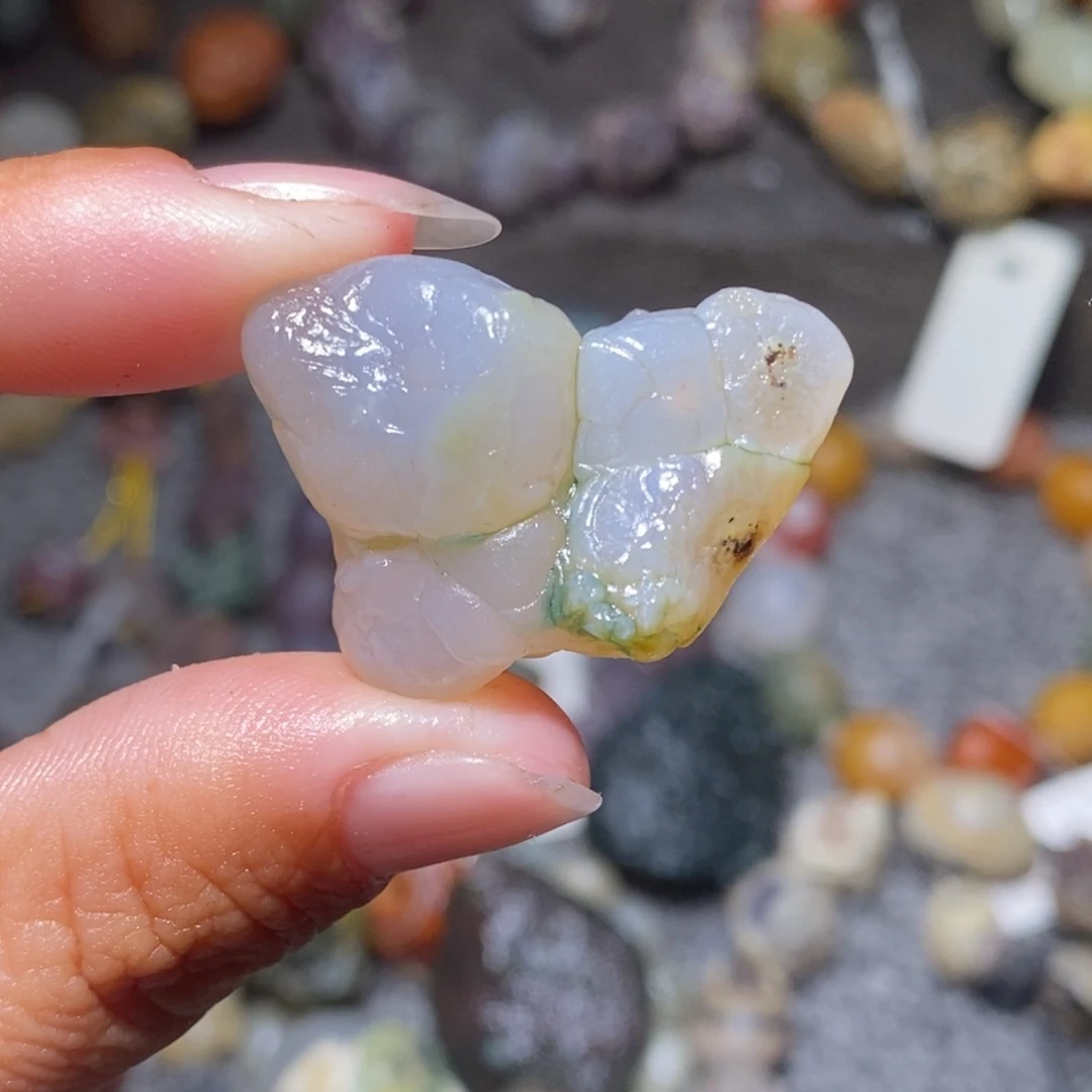 未镶嵌玛瑙/玉髓珠宝半成品