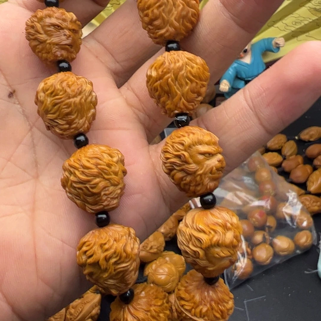 橄榄核手串/手链铁盒大圣手持