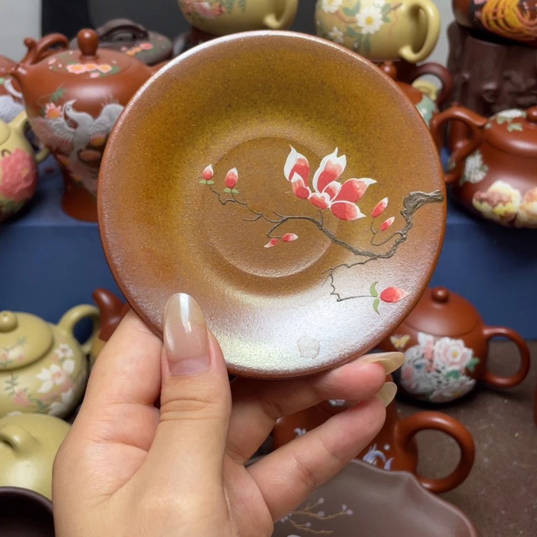 茶杯紫砂紫砂主人杯10cm