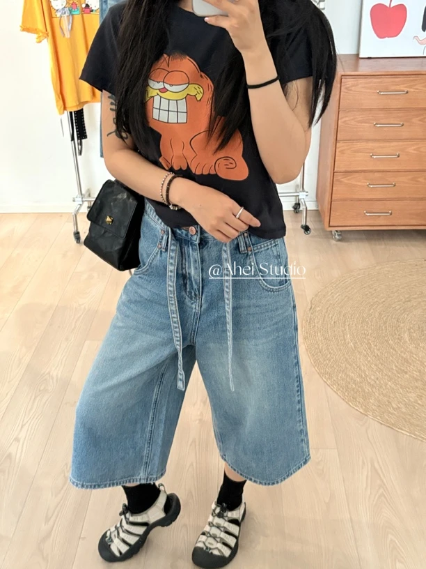 ahei·夏季高腰6分裤（福利）