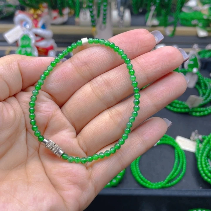 翡翠未镶嵌手链手链3