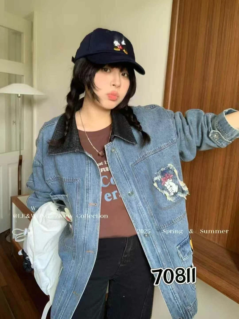 布桐家 春季小米奇重工外套