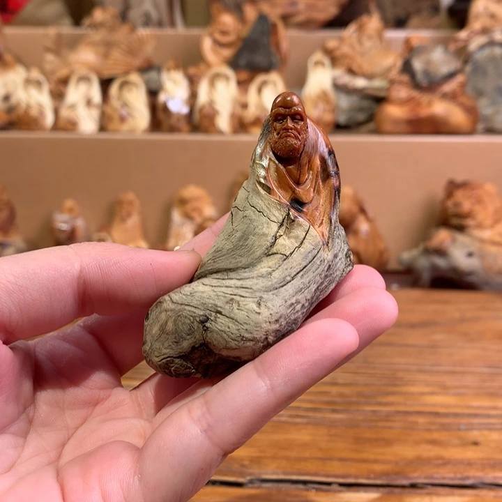 柏木（崖柏）根雕摆件