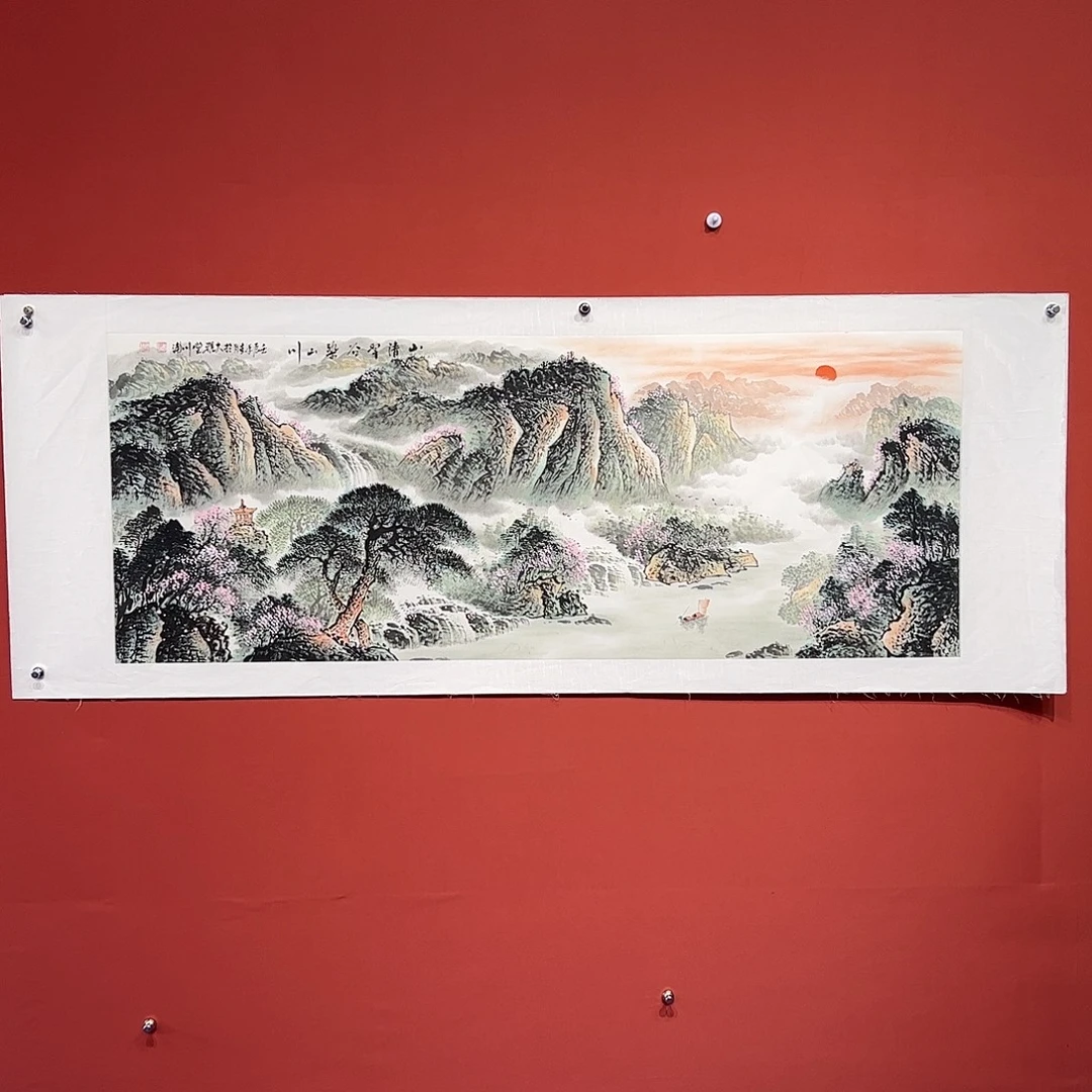 国画李川浦画家作品