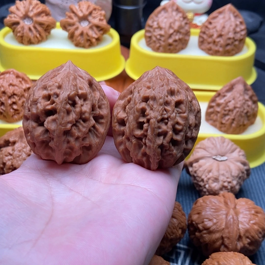 文玩核桃吊坠大沽石