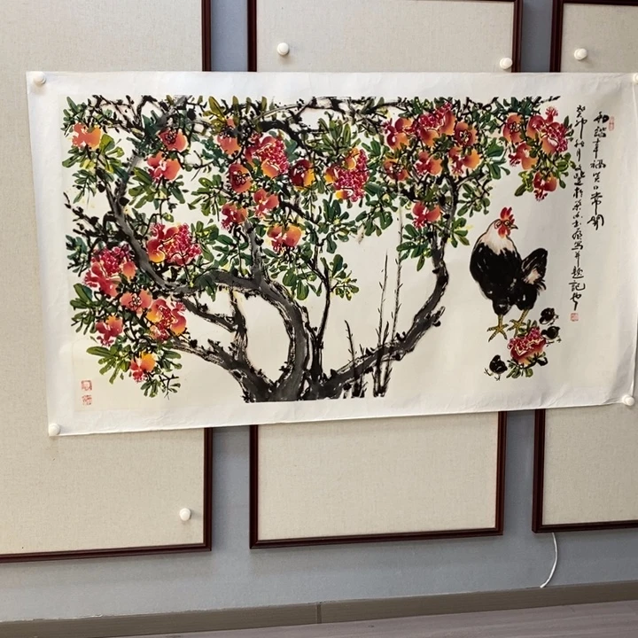 国画亲笔手绘原创