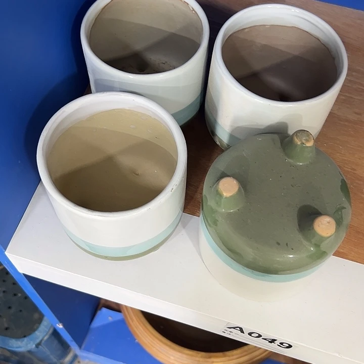 微瑕陶瓷花盆满9.9发