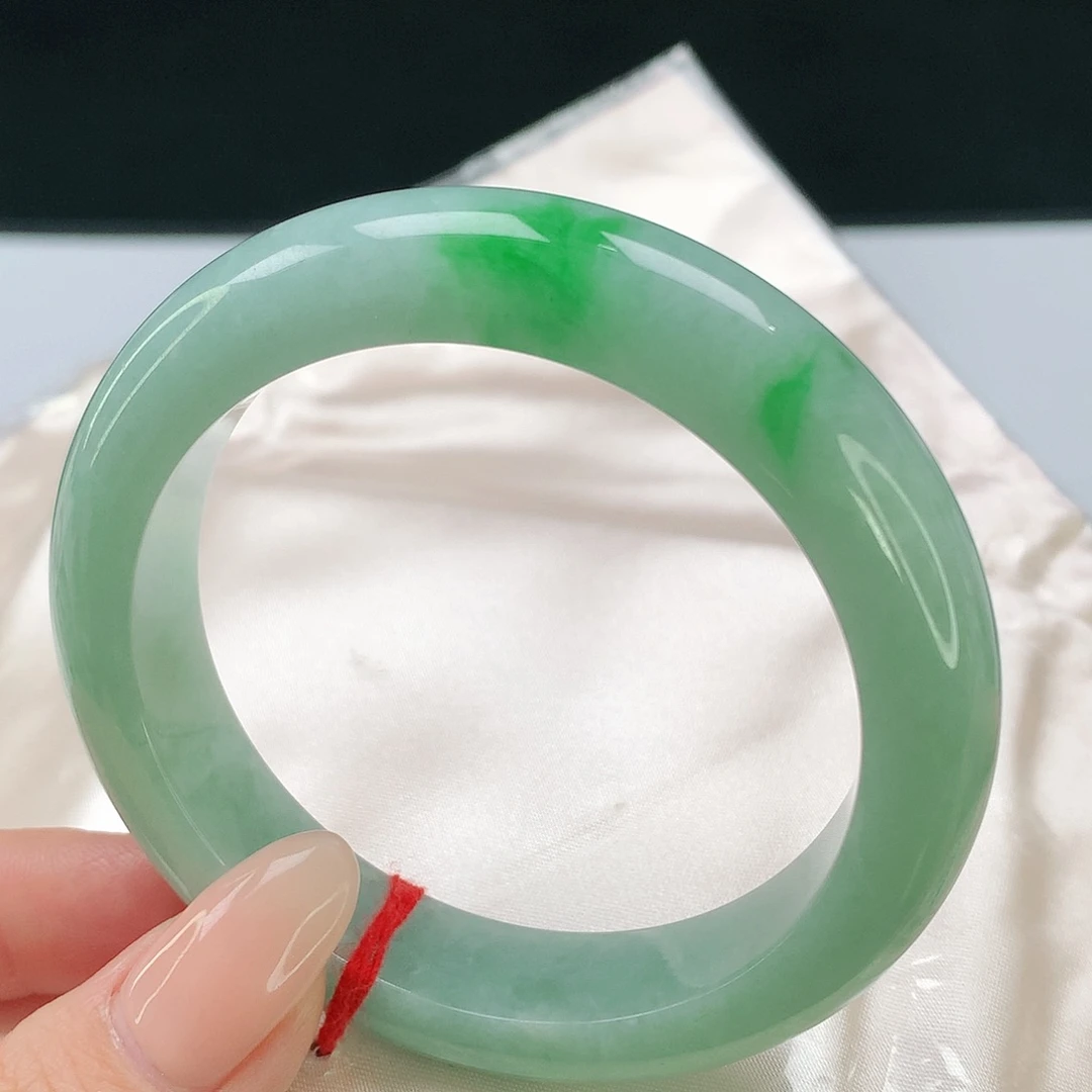 未镶嵌手镯翡翠54.5