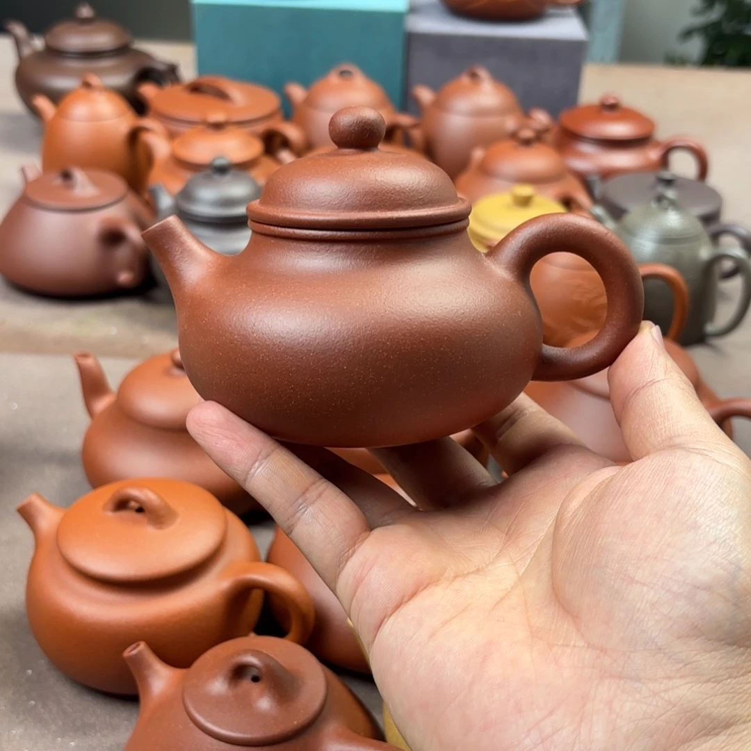 风***云紫砂茶壶半手工福利