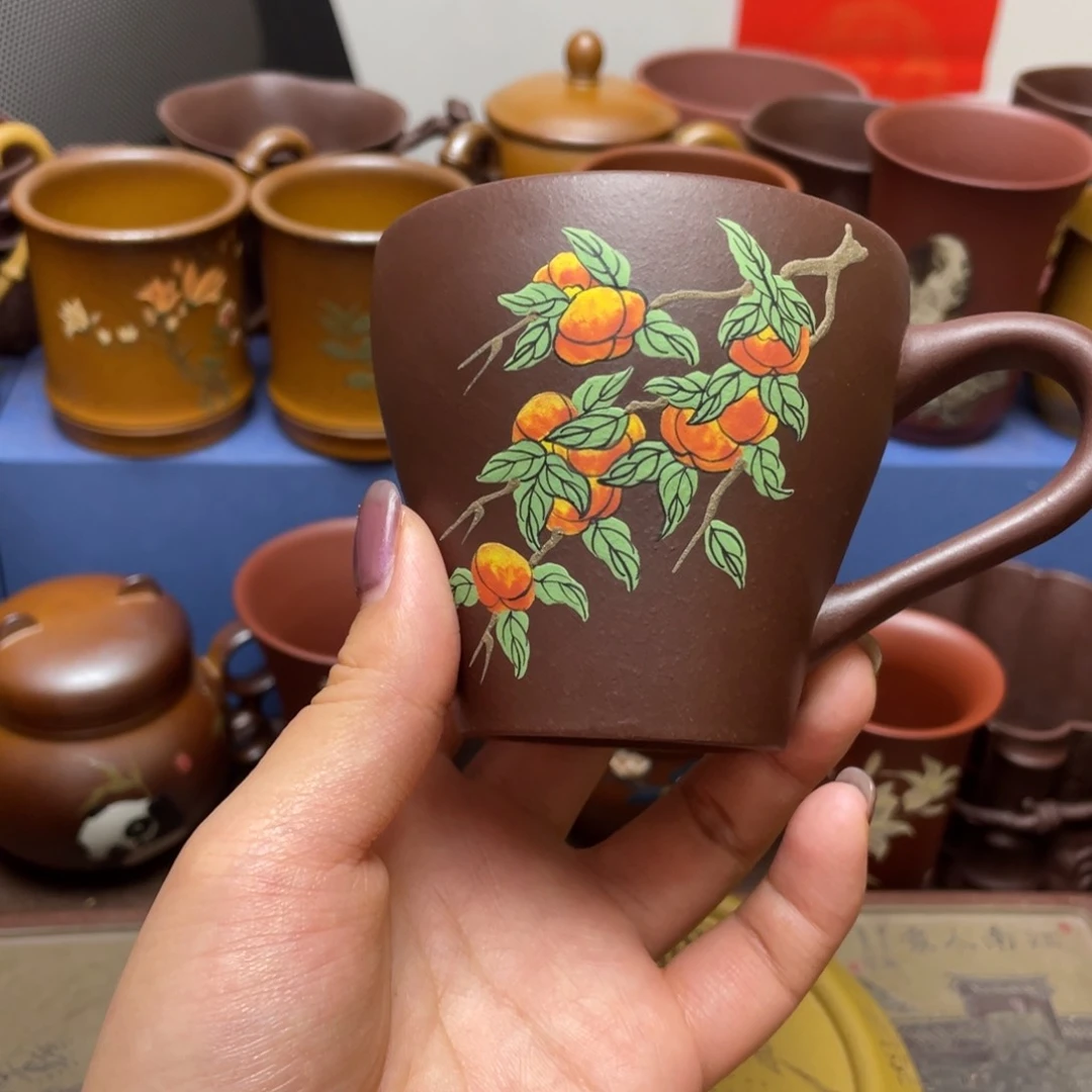 紫砂茶杯紫砂主人杯