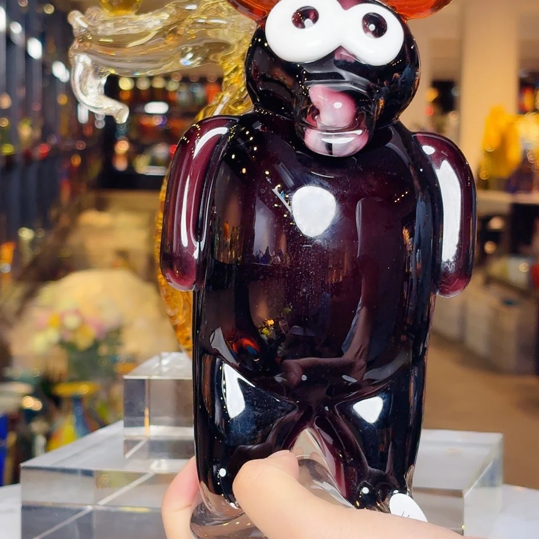 L***n琉璃手工艺品琉璃花开的时候真的