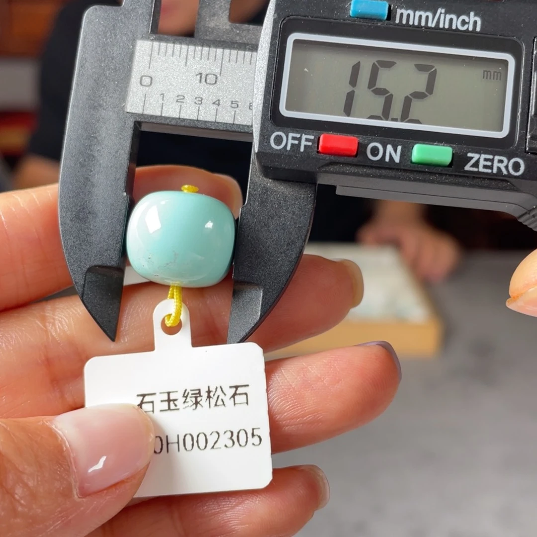 绿松石未镶嵌颈饰