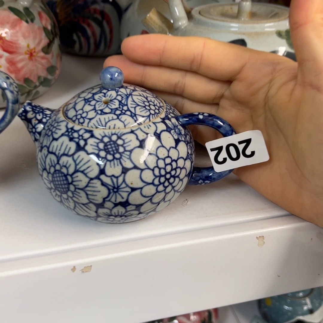 灬***灬壶素浅陶瓷手工手绘