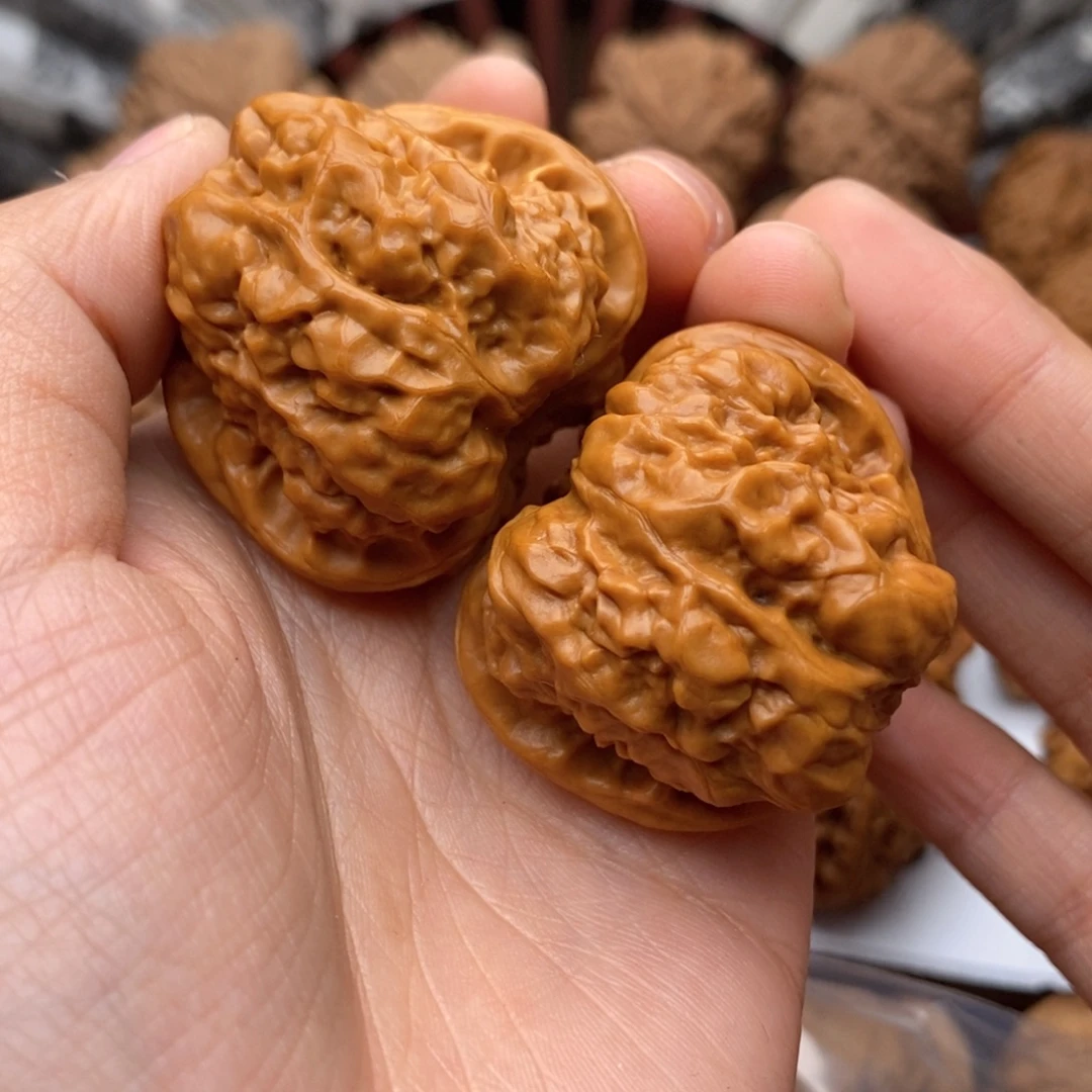 文玩核桃把件452号39-42蛙