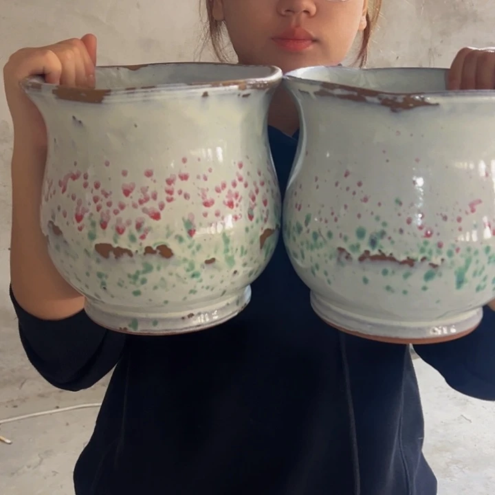 微瑕高度20厘米口径20厘米