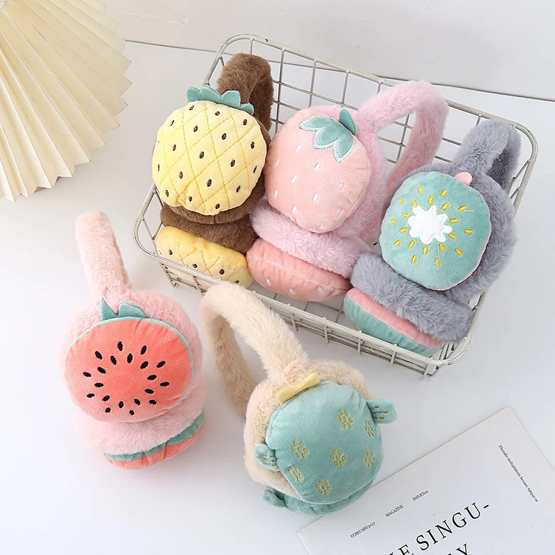 可爱儿童耳罩冬季保暖女防冻耳捂子加绒护耳冬季防寒学生耳暖耳帽