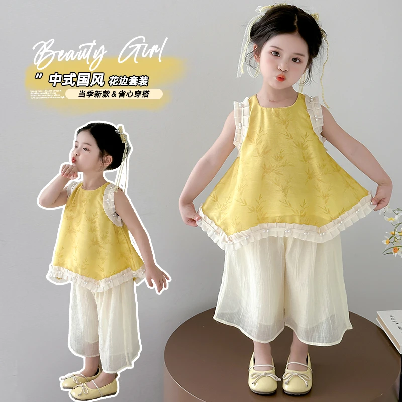 女童套装夏中大童洋气套装春夏韩范夏款夏装夏季时尚潮牌可爱女孩