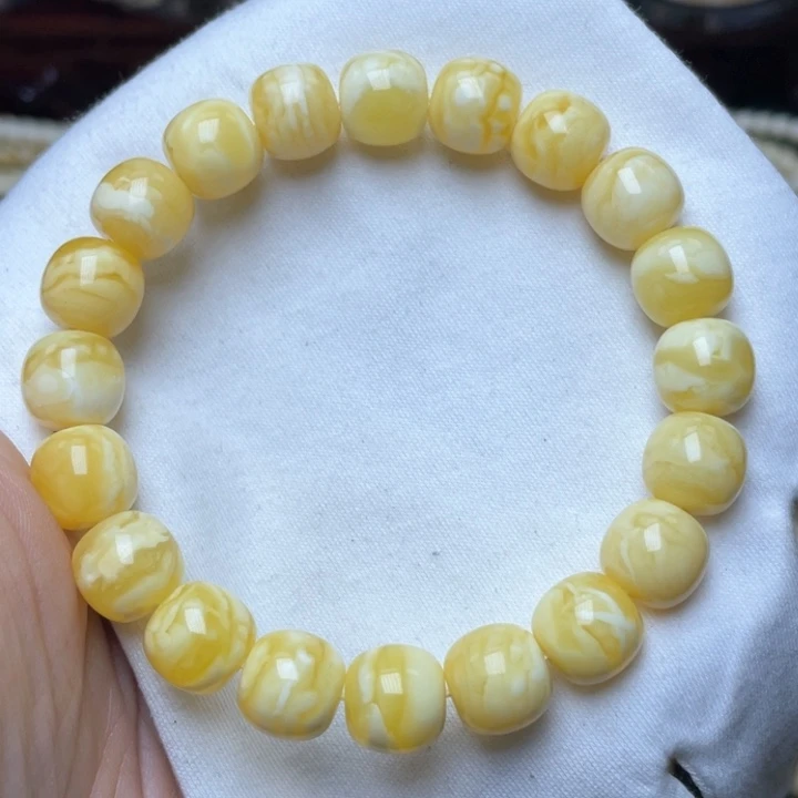 裸石蜜蜡未镶嵌11m蜜蜡手串