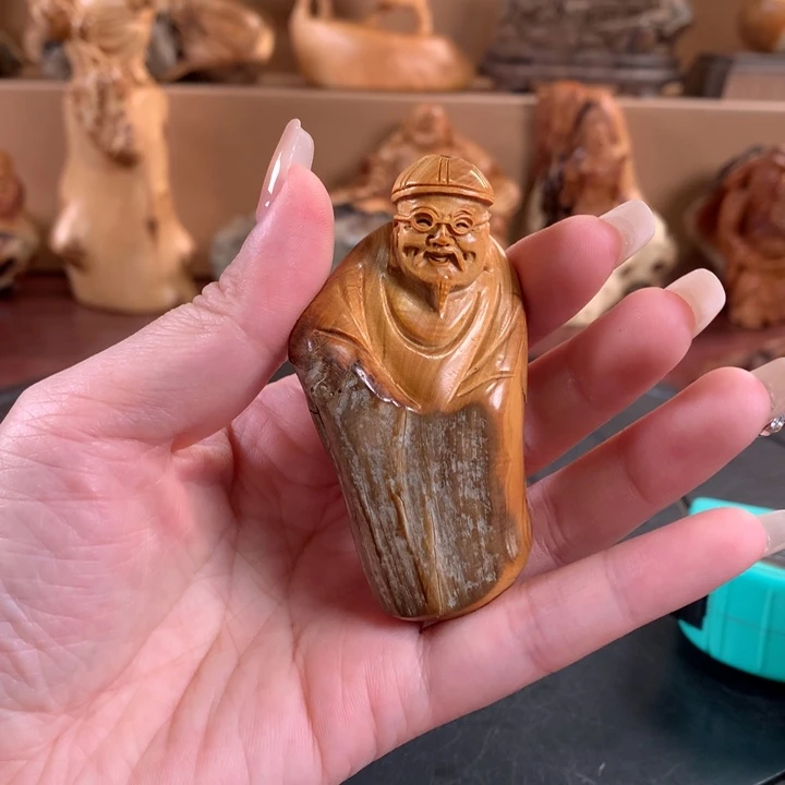 柏木（崖柏）根雕摆件