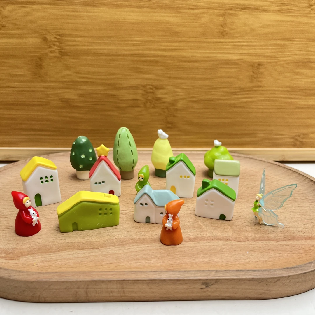 （精灵屋）仿真树脂房子造景手工diy树脂摆件