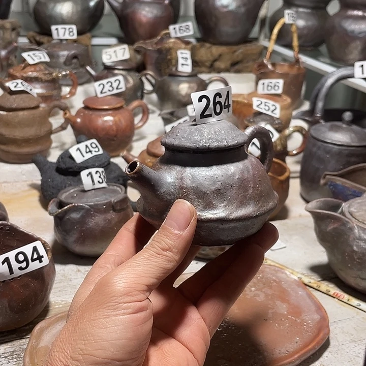 纯手工柴烧茶具精品