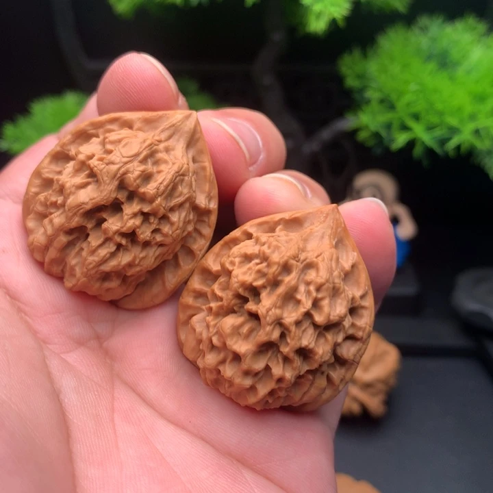 吊坠文玩核桃35尺修尖秤砣