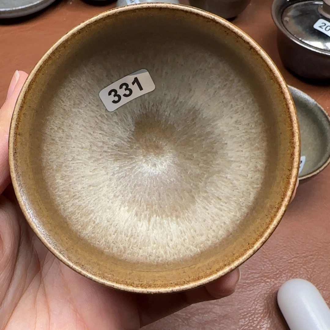 茶盏龙窑柴烧原矿原釉331