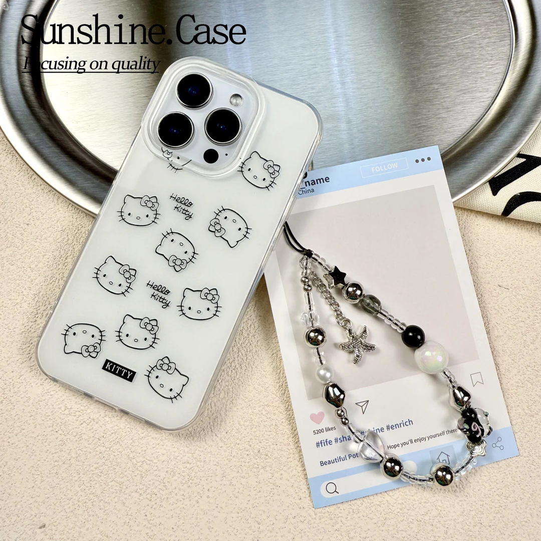 线条KTIMD手机壳适用苹果华为vivo小米oppo女款iphone16/15